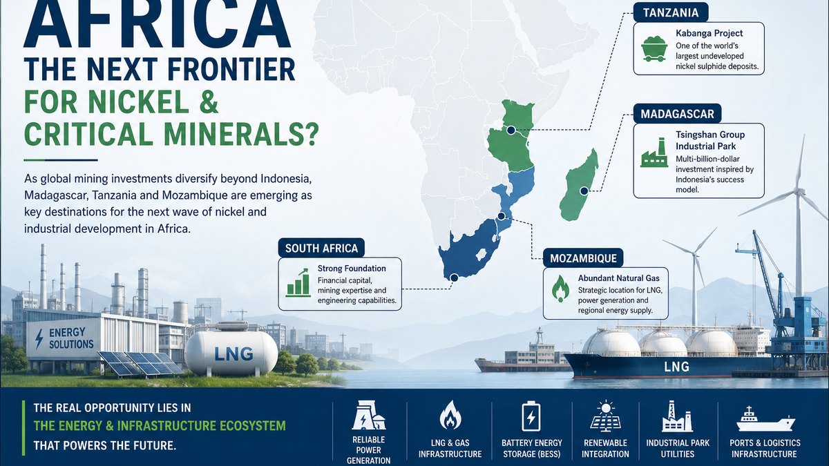 Africa nickel critical minerals energy infrastructure