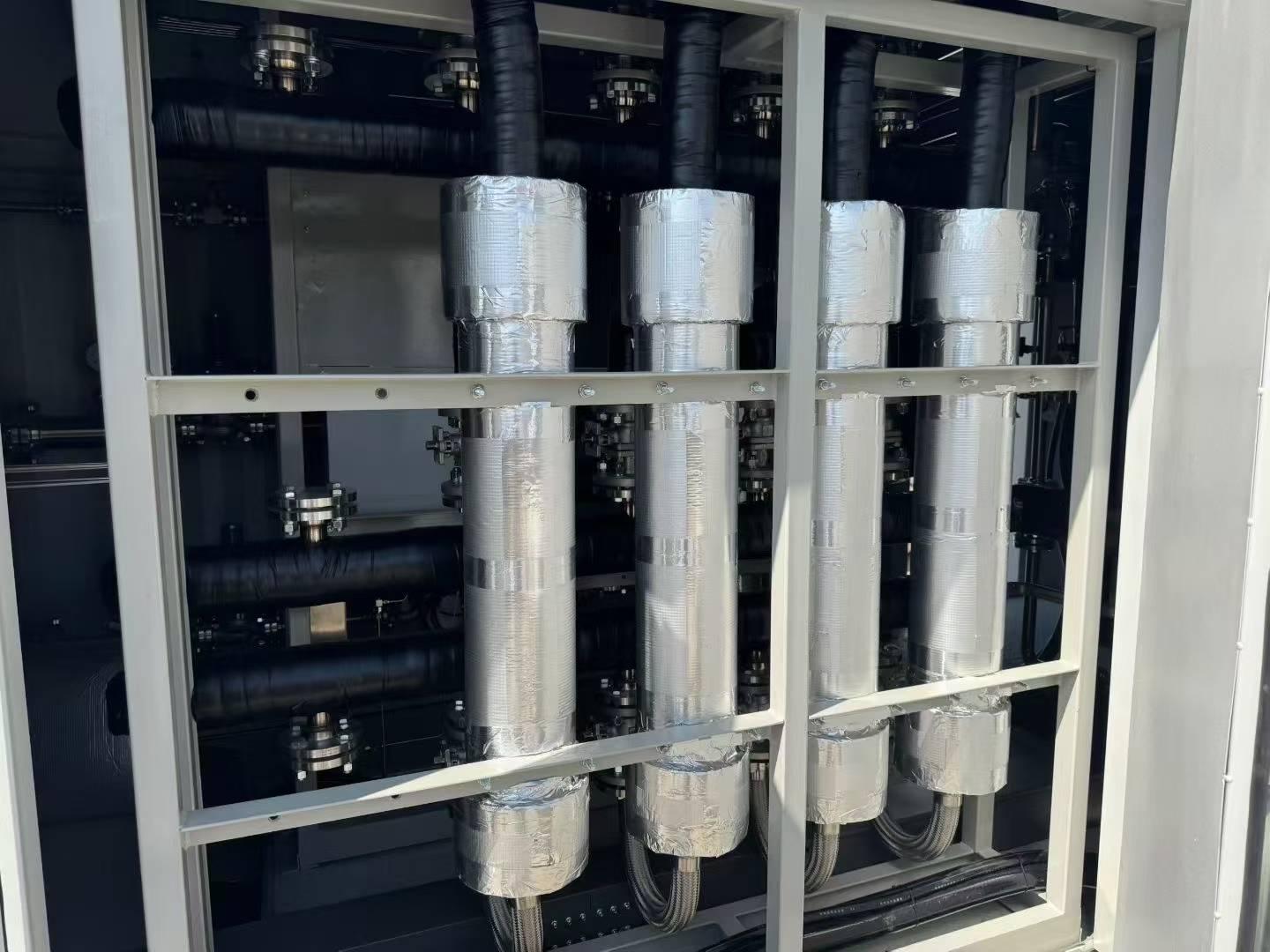 Biogas membrane upgrading module reference