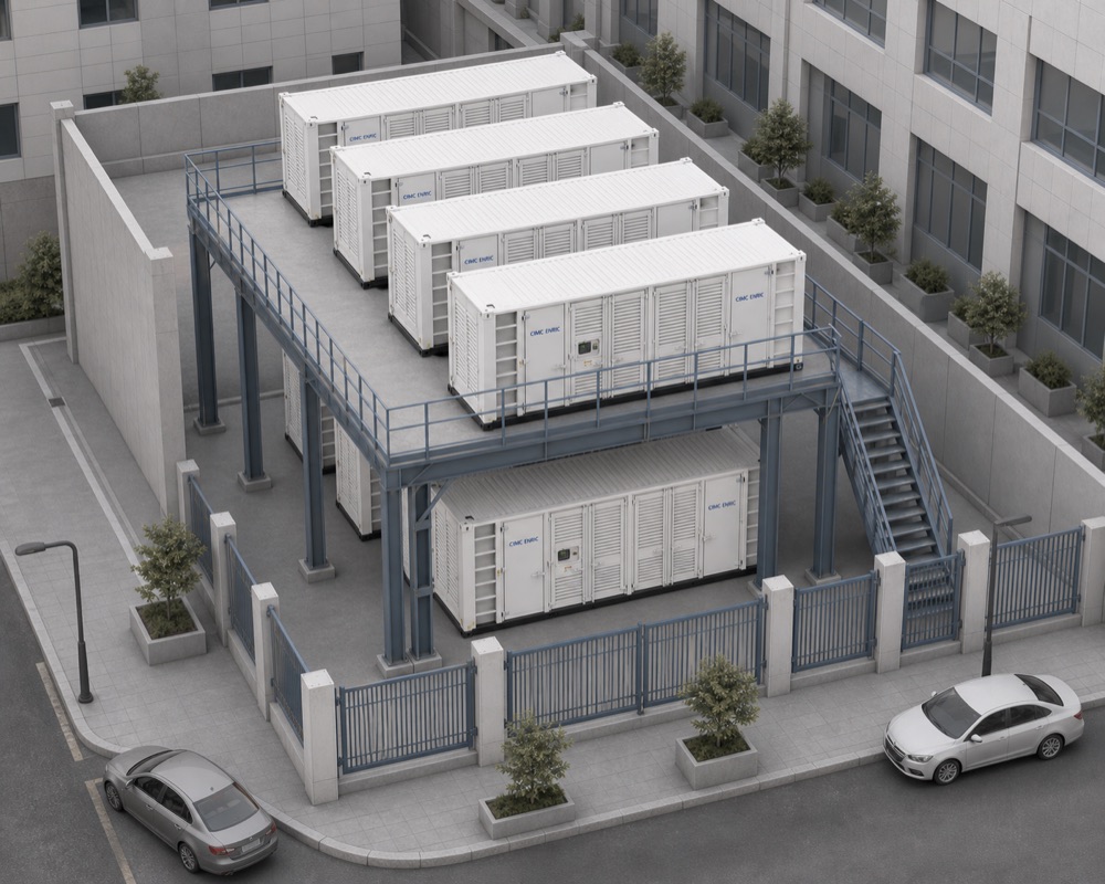 CIMC ENRIC compact LNG-to-power generation concept