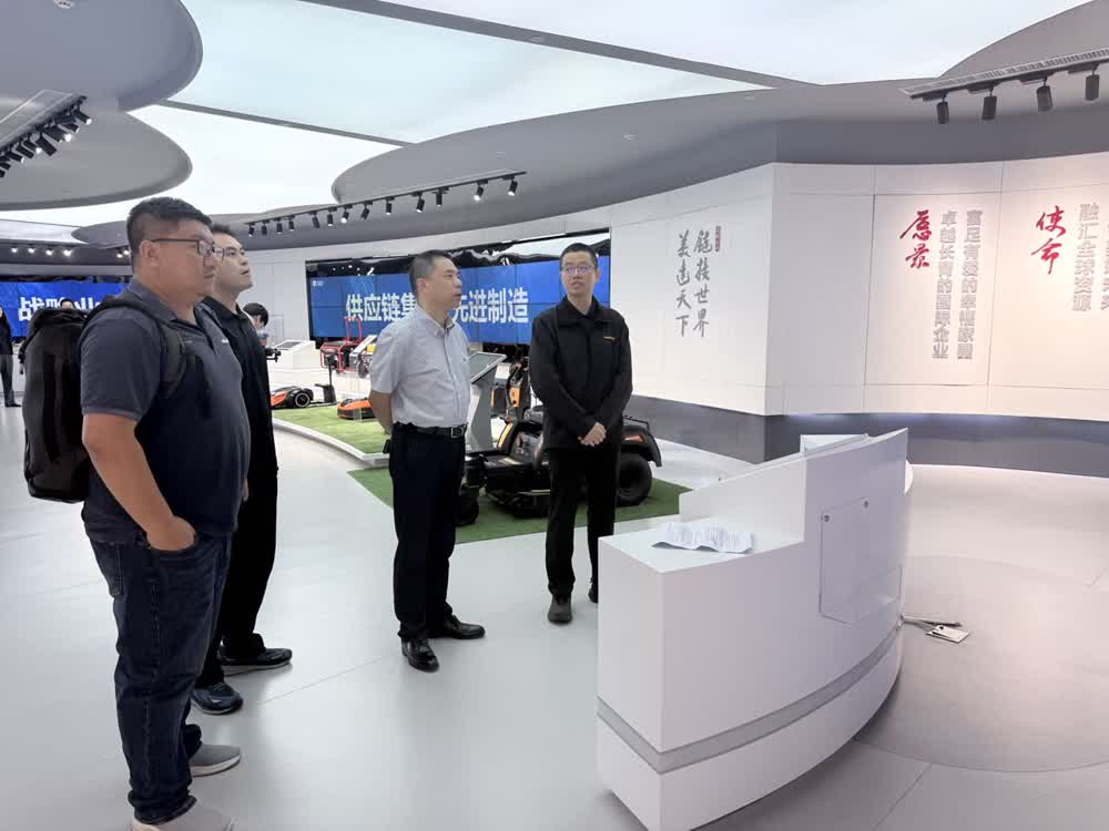 Facility and showroom visit after the MOU signing