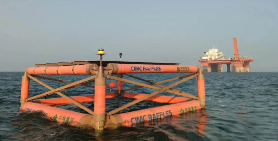 Jilin No.1 floating platform · photo: CIMC Group