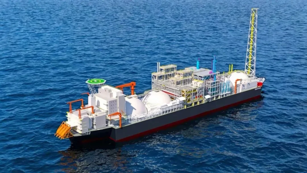 FLNG project illustration from CIMC Raffles’ Golar announcement