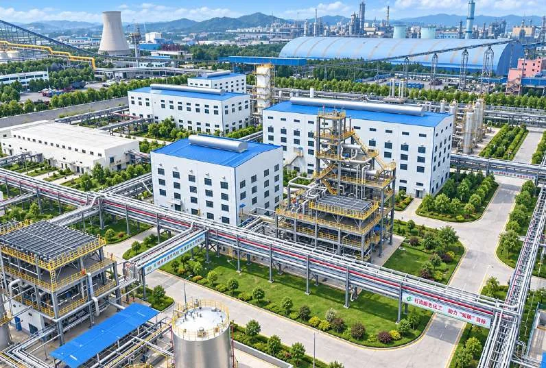 Anyang co-production plant reference · EnTech brochure; not the Liupanshui project